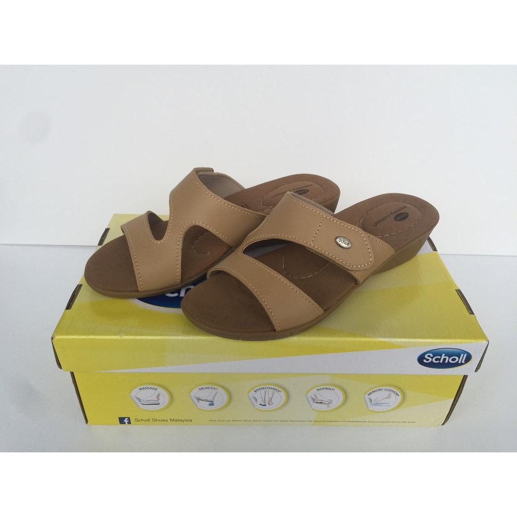 Ls 4825 Scholl Memory Cushion Kami Ladies Fashion Low Heels Shoes Or Casual Shoes Ready Stock Shopee Singapore