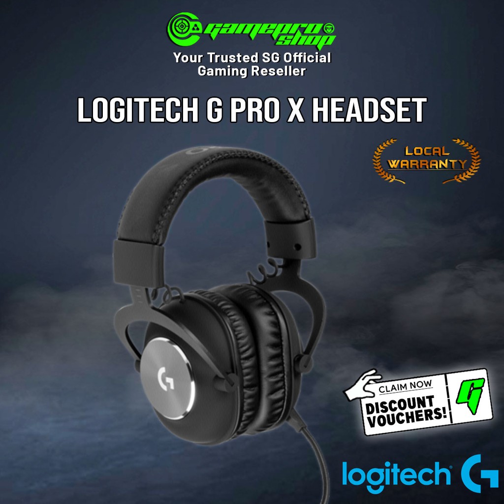 logitech gaming headset pro x