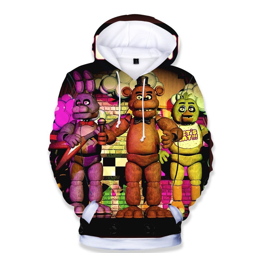 five nights at freddy's hoodie