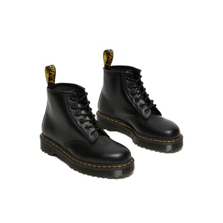 Dr. Martens Unisex 101 Bex 6 Eye Boot - Black Smooth #2