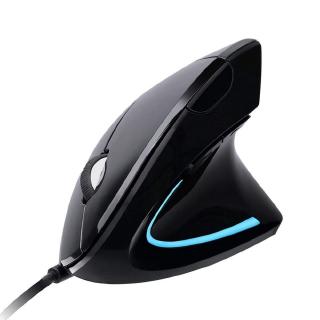 Wired Ergonomic Vertical Mouse With Colorful LED Light 3200 DPI Optical Computer Mice USB Gaming PC Mouse For Gamer