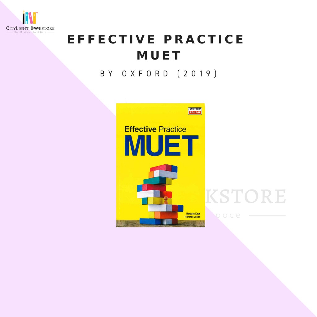 Citylight Buku Latihan Effective Practice Muet Oxford Fajar Shopee Singapore