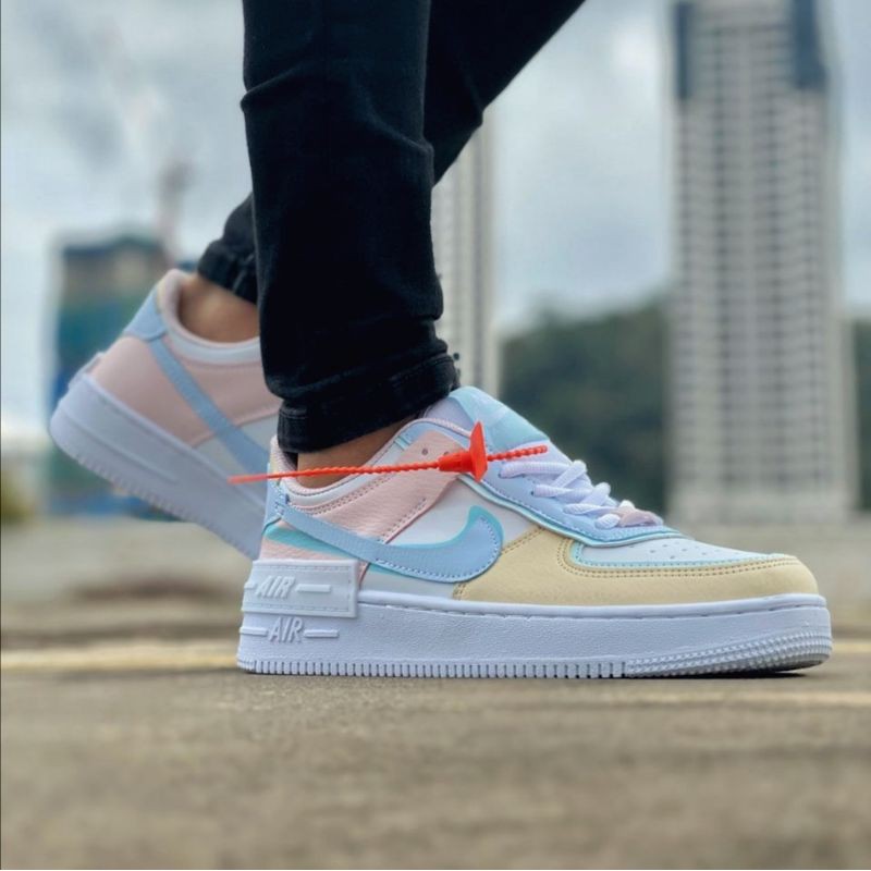 nike air force 1 shadow pastel 36