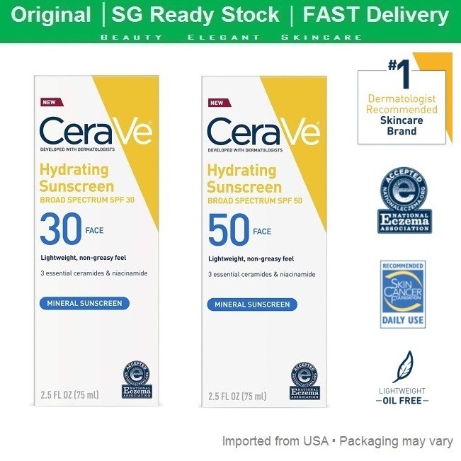 cerave hydrating sunscreen spf 50