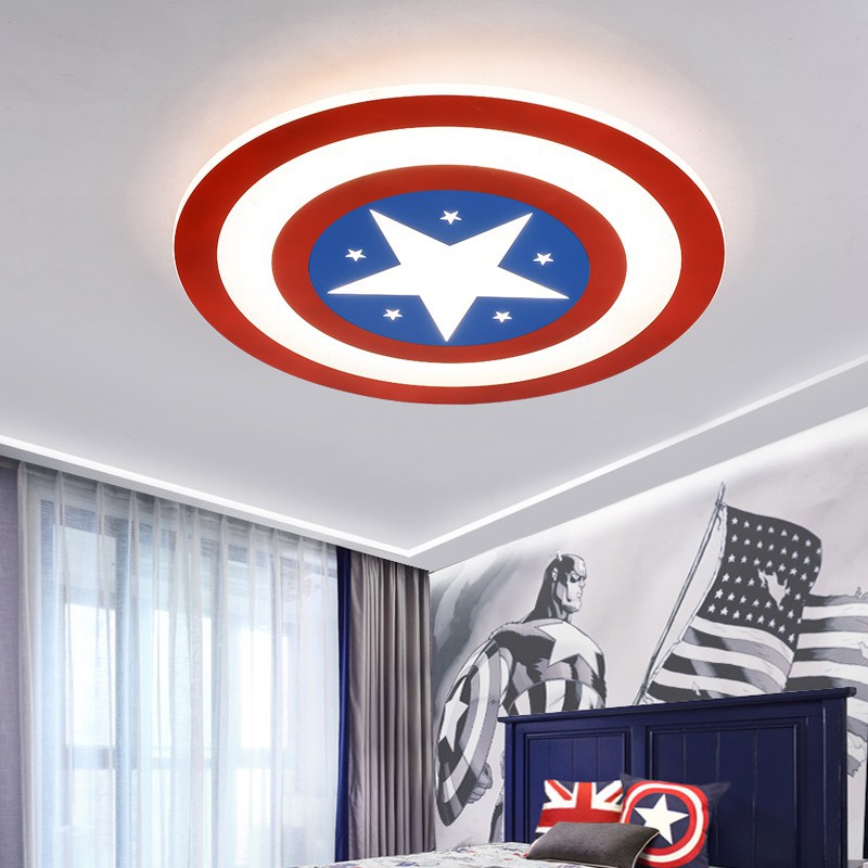 52cm Ceiling Light Creative Cartoon Boy Bedroom Lamp