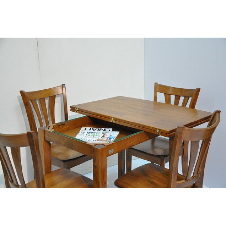 Extendable Dining Table Set With 4 Chairs Shopee Singapore
