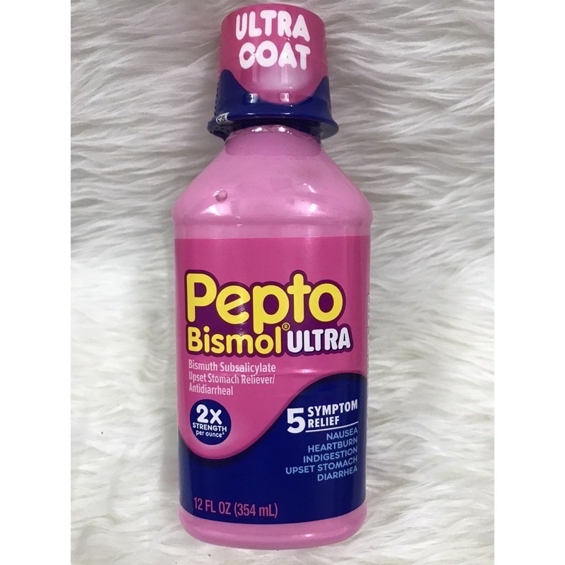 Pepto Bismol Ultra Gastrointestinal Diarrhea Mixture 354ml Shopee