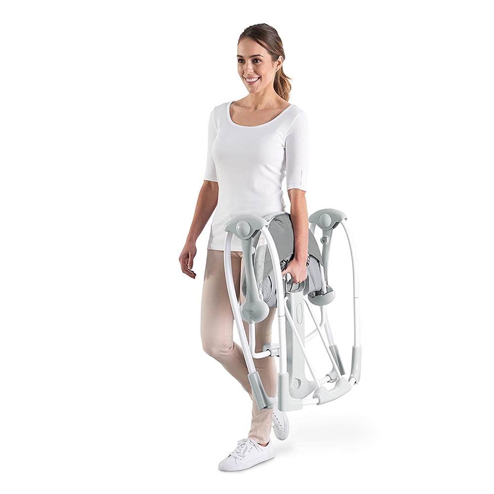ingenuity braden power adapt portable swing