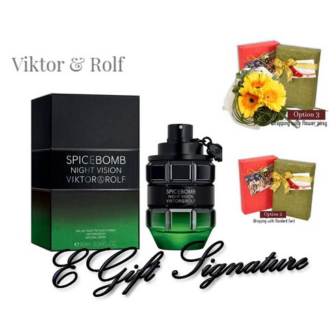 Viktor Rolf Spicebomb Night Vision Pour Homme Edt M 90ml Shopee Singapore