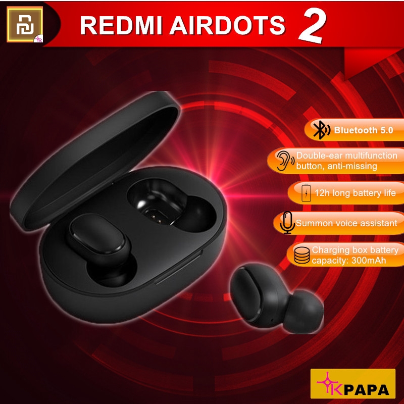 red 2 earbuds basic