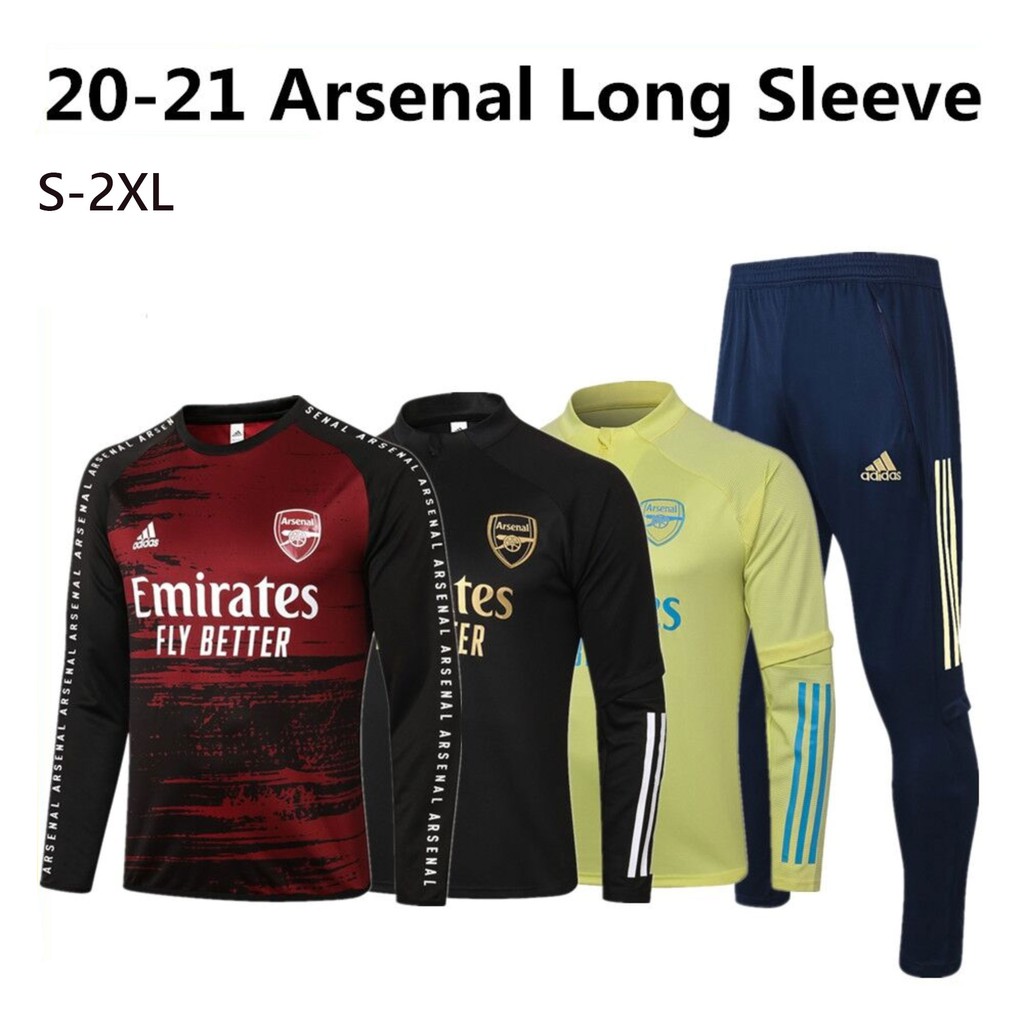 arsenal long sleeve training top