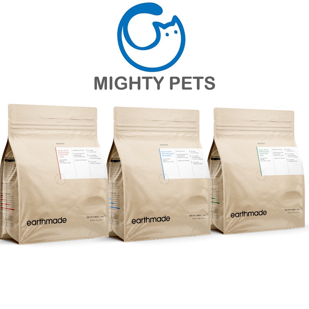 [250g] Earthmade by Boneve New Zealand Grain Fee Dry Dog Foods for