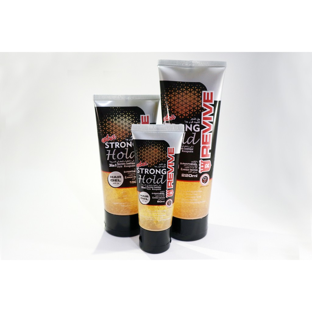 Revive Hair Gel Extra Hold Halal Product Shopee Singapore