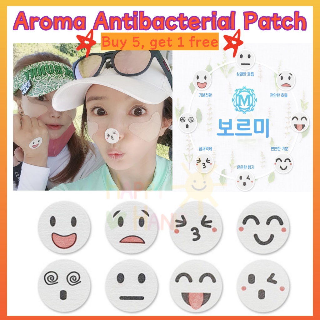 mask-korea-smile-natural-aroma-patch-anti-natural-aroma-mask-patch