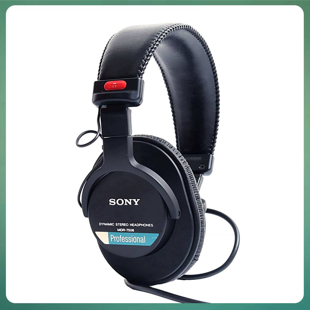 SONY MDR-7506 Head-mounted Headphones Dynamic Stereo HIFI Closed-back  Professional Headset | Shopee Singapore