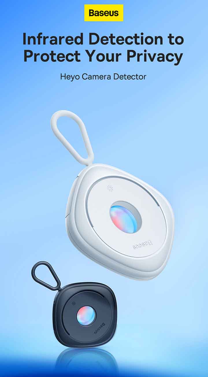 Baseus Camera Detector for Hidden Portable Pinhole Lens Detect Gadget