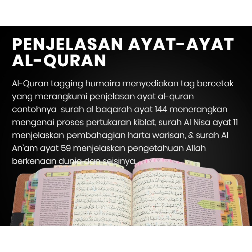 Al Quran Tagging Humaira Size A5 A6 Magnet Shopee Singapore