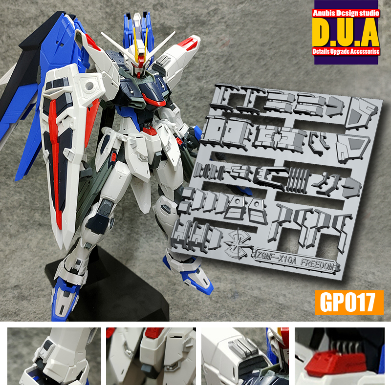 Anubis Gundam Detail Up Builders Parts For Mg Freedom Gundam Ver 2 0 Anb Gp017 Shopee Singapore