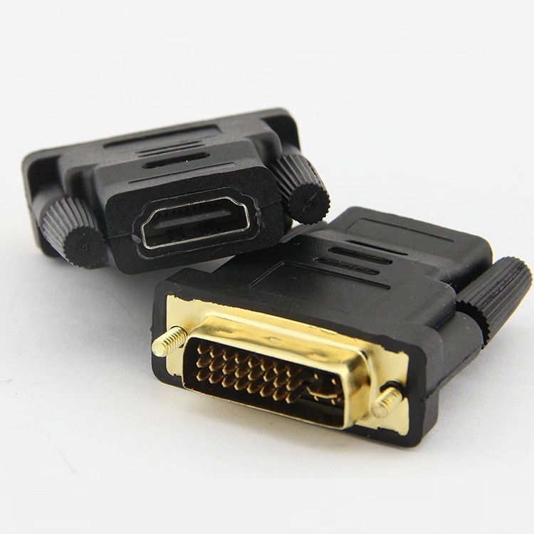 Dvi 24 5 Dvi I Dual Link Male To Hdmi Female Converter Adapter Shopee Singapore