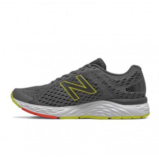 new balance 680 cinza e rosa