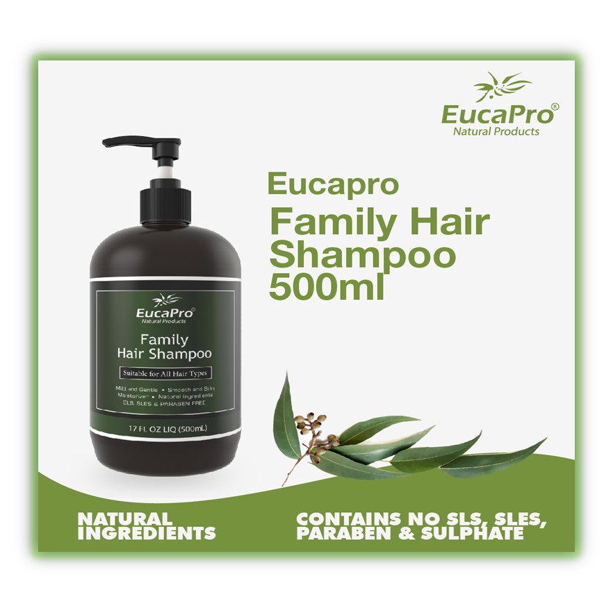 Eucapro Sls Paraben Sulphate Free Hair Shampoo For All Hair Type 家庭洗发水 Shopee Singapore