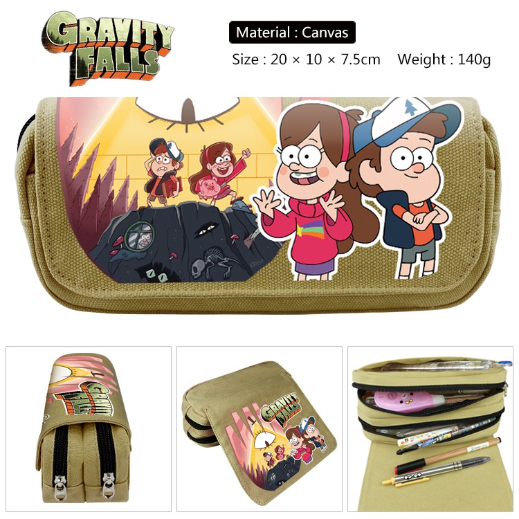 Gravity Falls Mabel Pines 3d Color Exquisite Cartoon Pattern Canvas Student Stationery Pencil Case Gifts Shopee Singapore - mabel pines in a bag gravity falls roblox