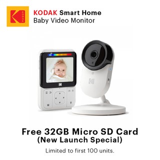 kodak cherish c525 smart video baby monitor