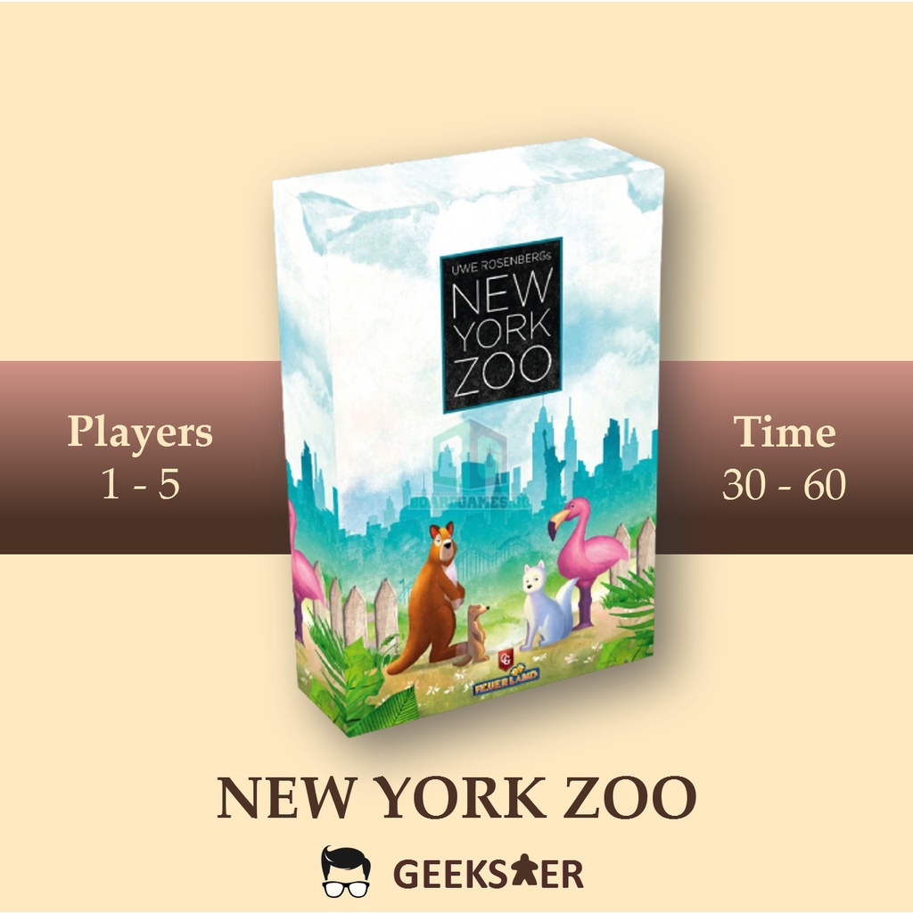 New York Zoo Board Game | Shopee Singapore