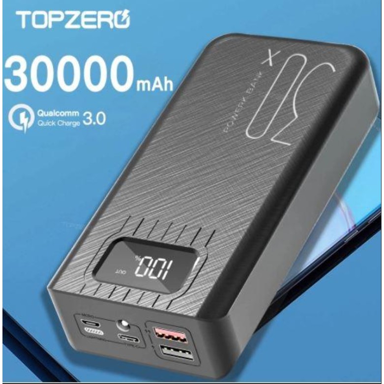 [SG] 30000 mah External Battery Power Bank Portable Powerbank Charger