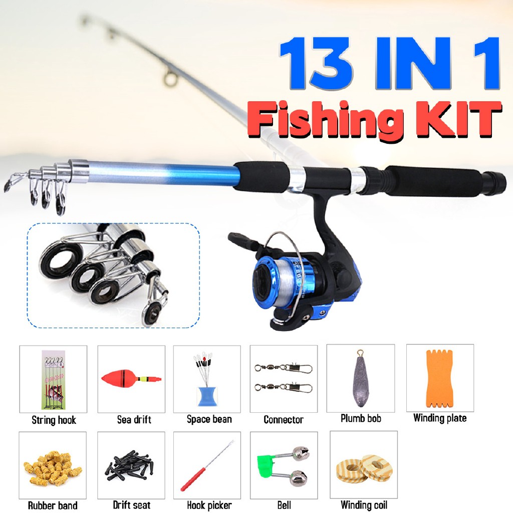carp fishing rod and reel combo clearance