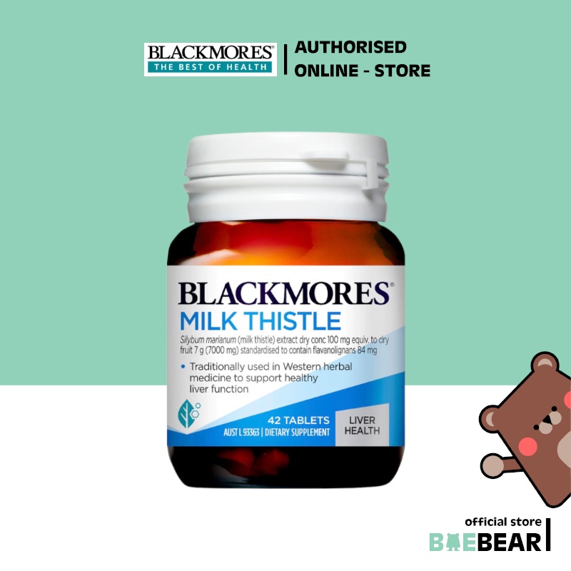 (Brand Authorised) Blackmores Milk Thistle Liver Health 42 Tablets