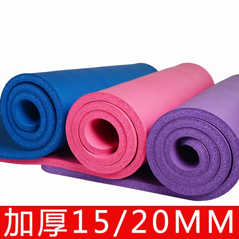 thick exercise mat