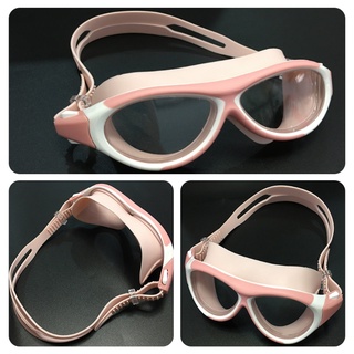 Super Silicone Waterproof Plating Clear Double Anti-fog Swim Glasses Anti-uv Eyewear #7