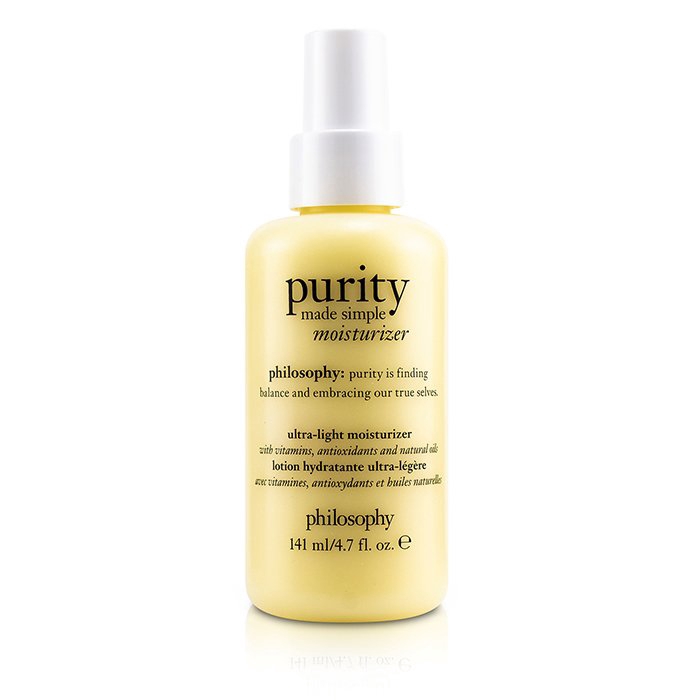 philosophy purity moisturizer ingredients