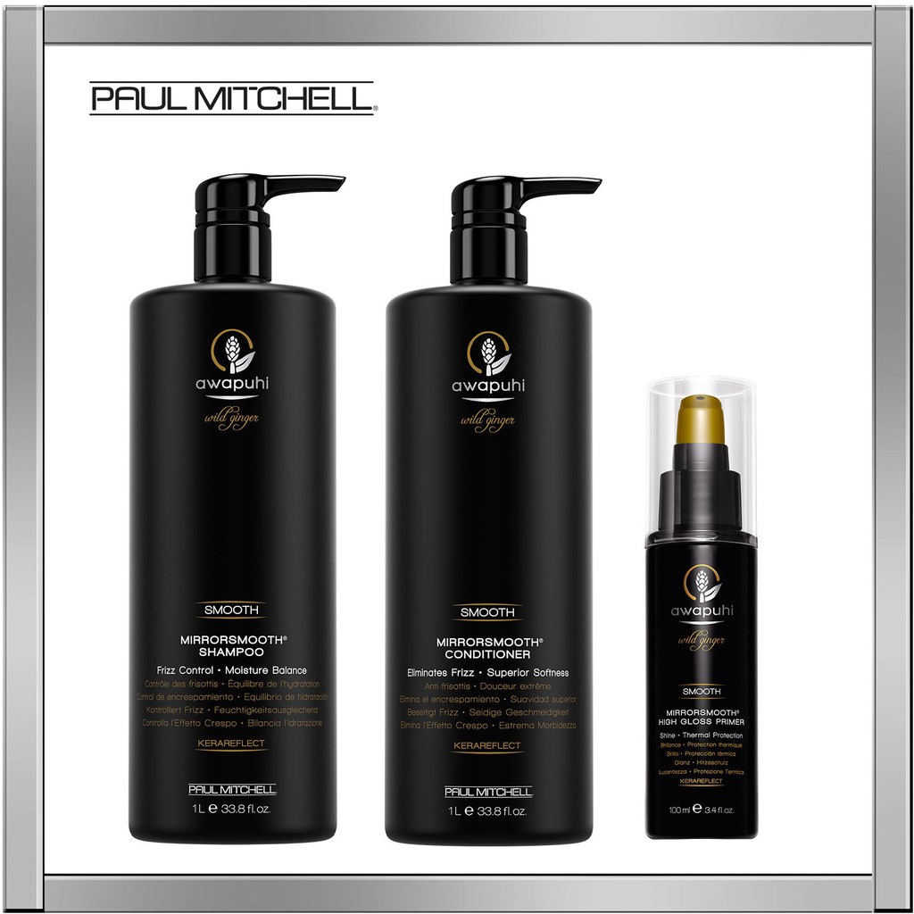 Paul Mitchell Awapuhi Wild Ginger Mirrorsmooth Shampoo High Gloss Primer Shopee Singapore