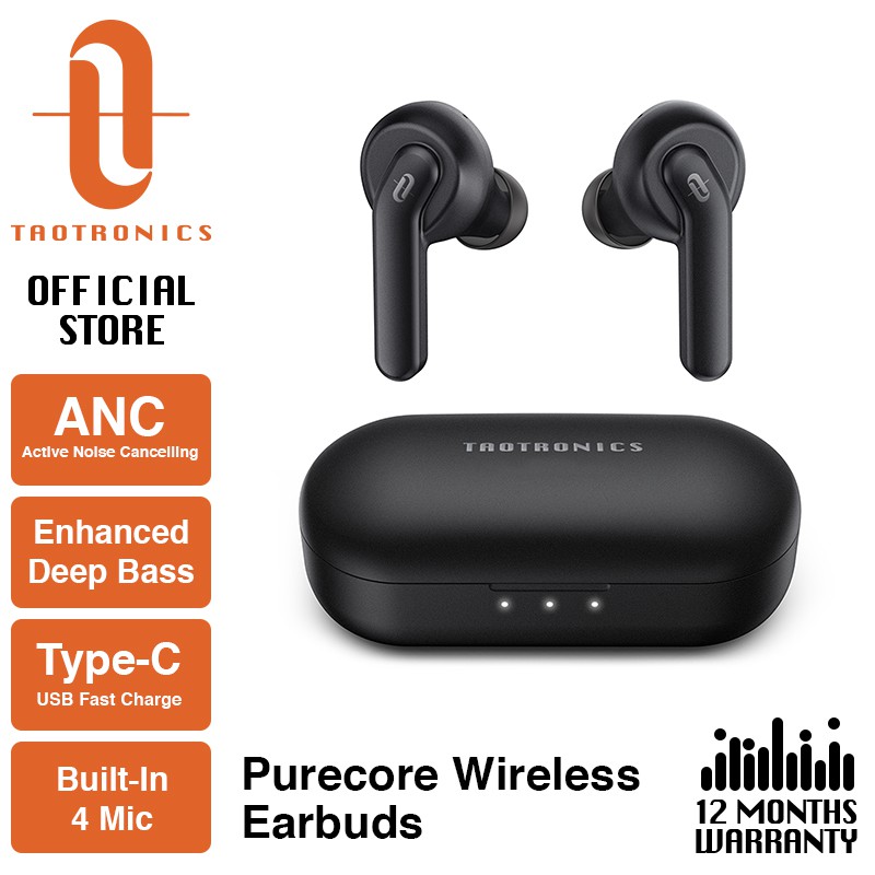 taotronics noise cancelling earbuds
