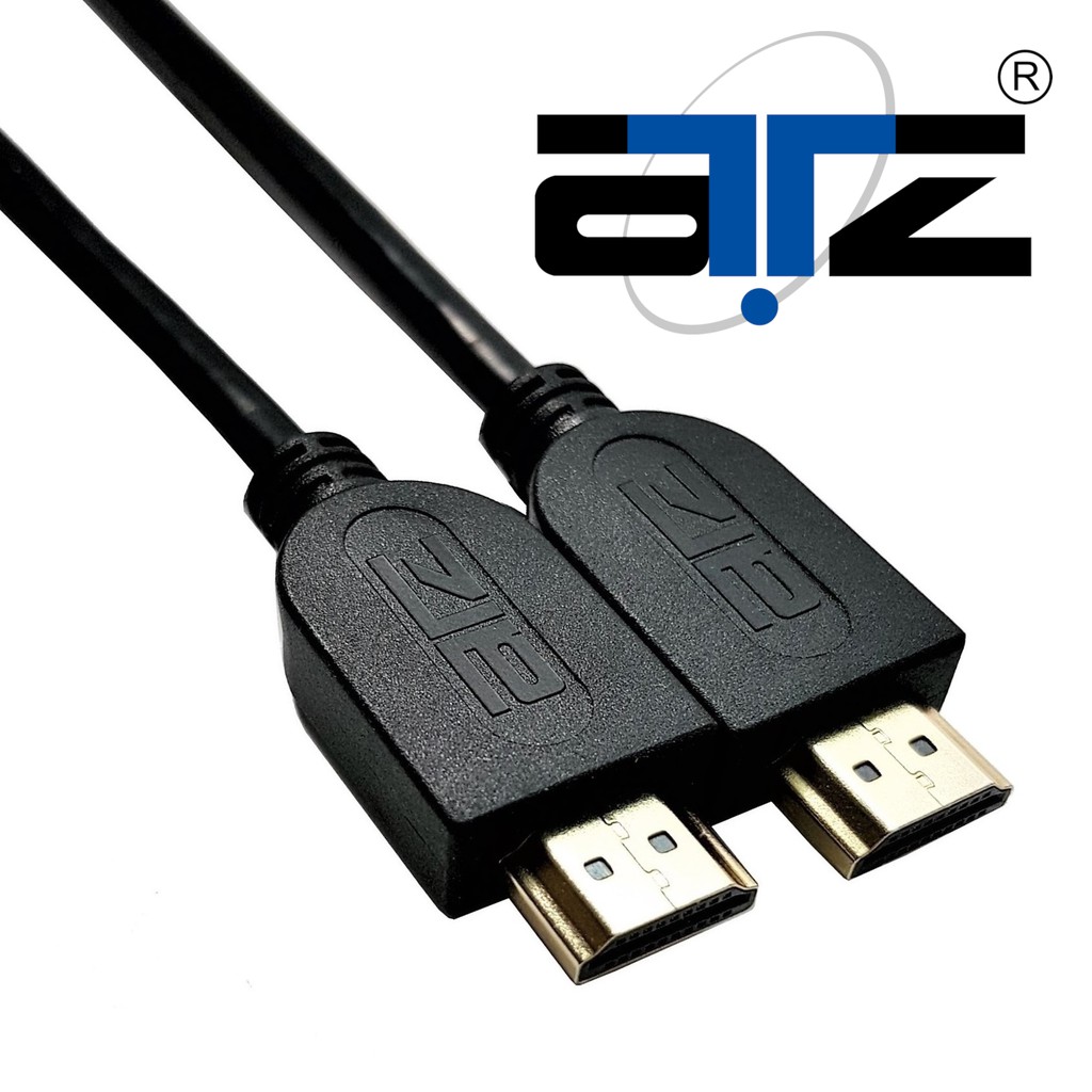 ATZ High Speed HDMI v2.0 4K (1m / 1.5m / 2m / 3m / 4m) HDMI Cable with Ethernet, HDMI 4K Cable, HDMI Cable, True 4K