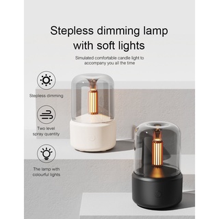 Candlelight Aroma Diffuser Portable 120ml Electric USB Air Humidifier Essential Oil Cool Mist Maker Fogger with LED Night Light #7