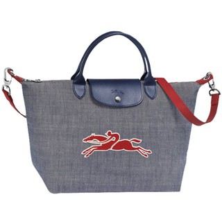 Longchamp Le Pliage Neo 1515 Medium Red Horse