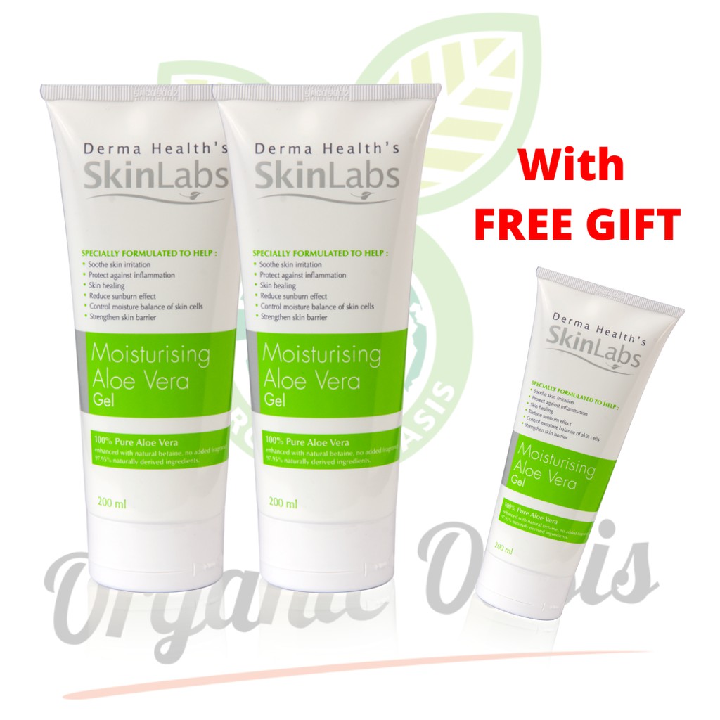 aloe vera gel is moisturiser