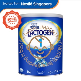 Nestlé®  LACTOGEN 1 Starter Formula 900g Milk Powder
