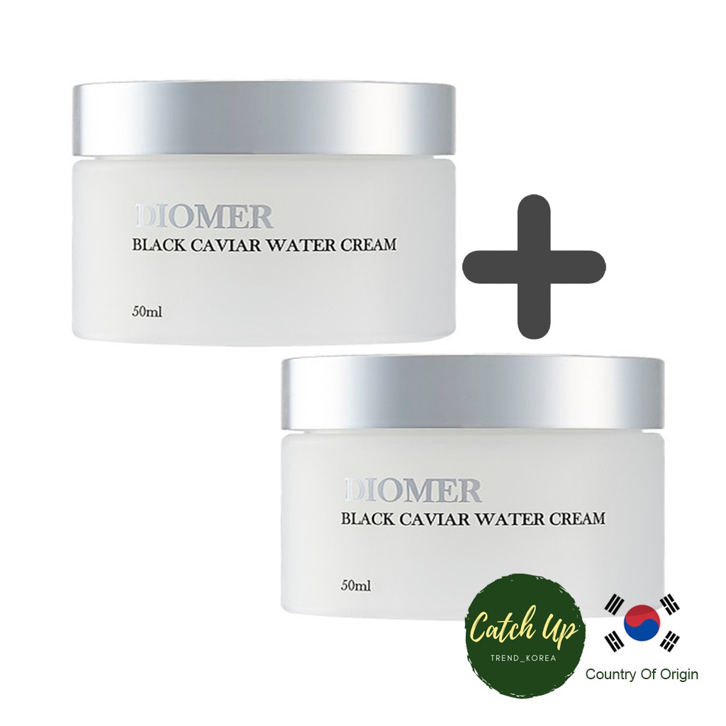 Diomer Black Caviar Water Cream 50g Long Lasting Moisturizing Cream Skin Hydrating Quick Absorption Shopee Singapore