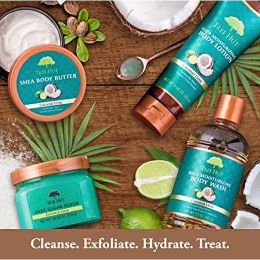 tree hut vanilla body scrub