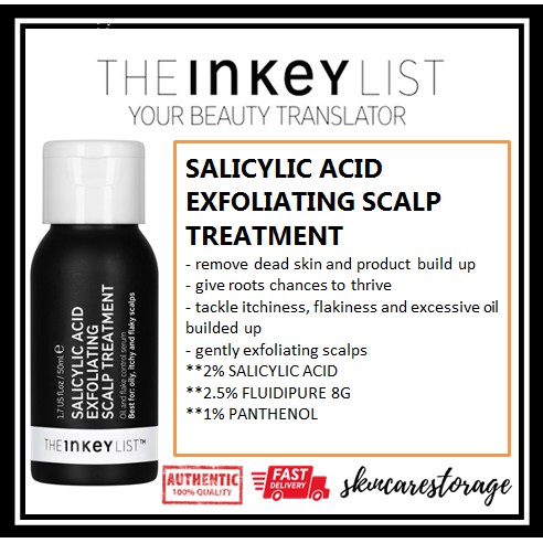 exfoliating scalp treatment