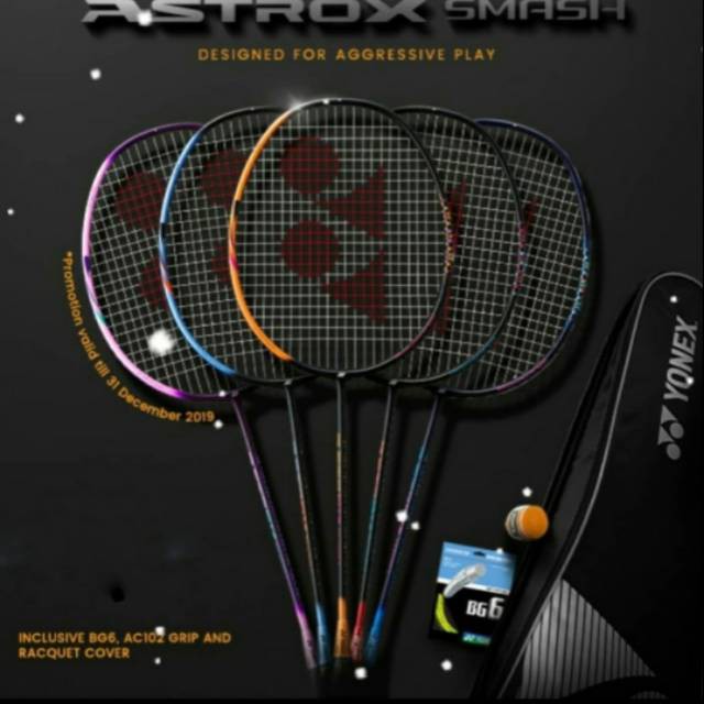 yonex badminton racket for smash