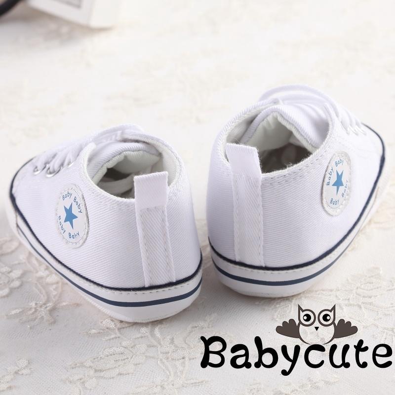 B-BBaby Newborn Girl Boy Denim Soft Sole Toddler Infant Shoes Prewalker #7