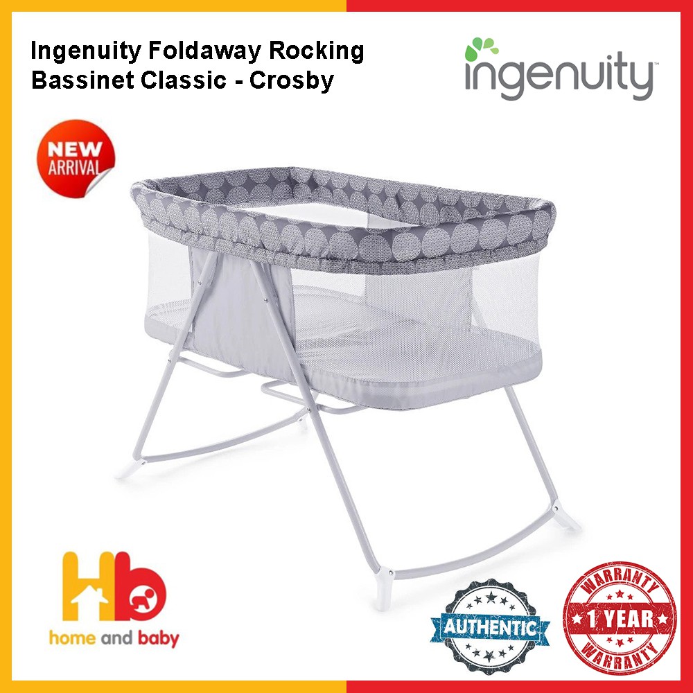 ingenuity bassinet mattress size
