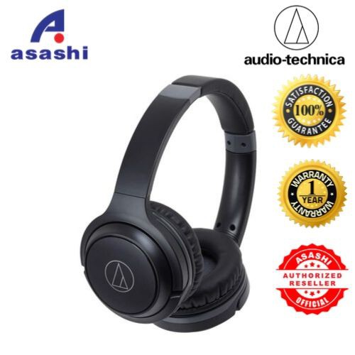 Audio Technica Ath S0bt Wireless On Ear Headphones With Built In Mic Controls Shopee Singapore