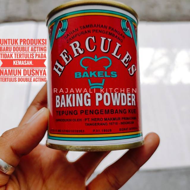 Hercules 110gr Bpda Baking Powder Double Acting Bread Cake Developer Shopee Singapore