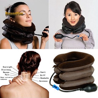 ☞HY☜Hot Neck Stretcher Pain Relief Shoulder Tension Back Traction Adjustable Inflatable